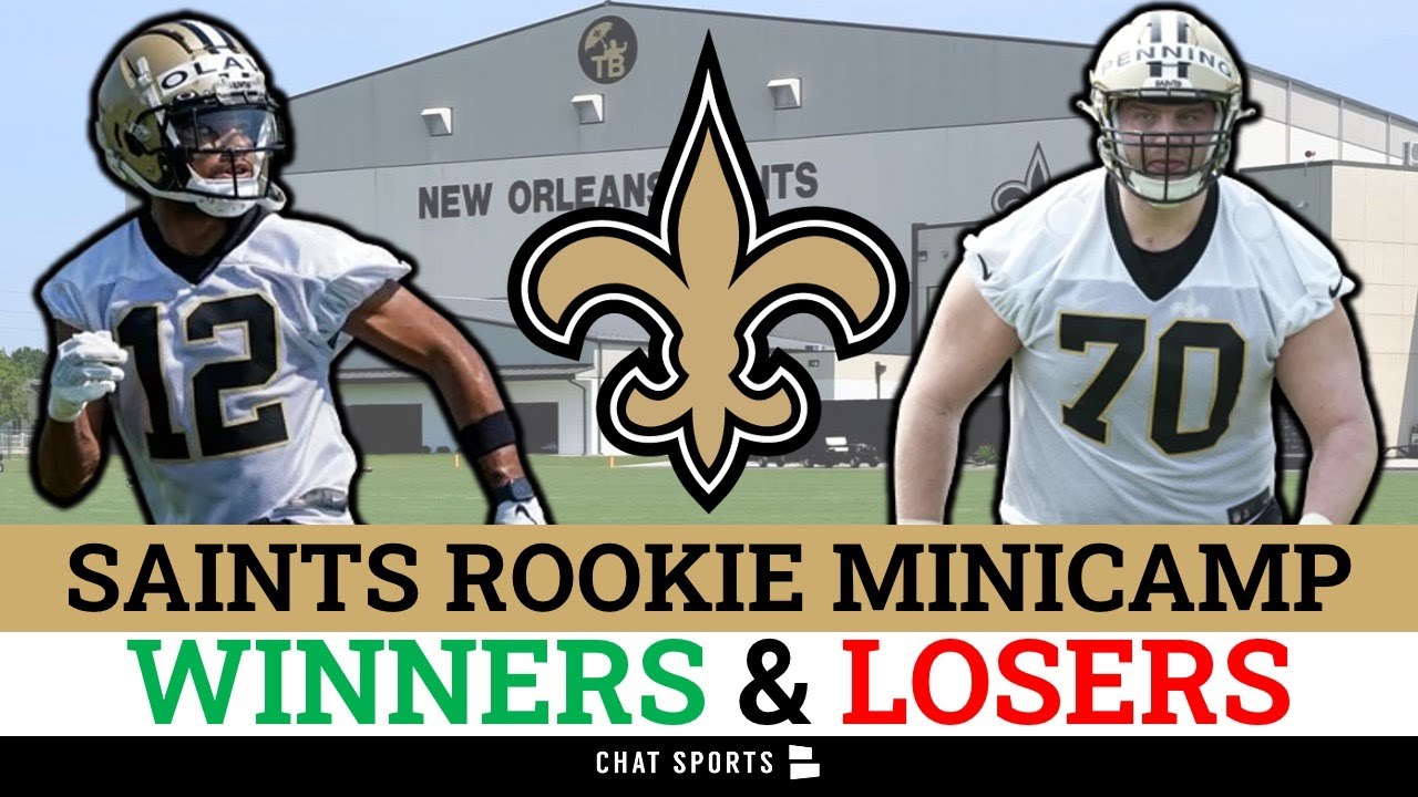 New Orleans Saints Rookie Minicamp Winners & Losers Ft. Chris Olave, Abram Smith, Lucas Krull