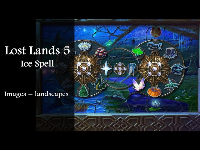 Puzzle Images = landscapes, Lost Lands 5, Ice Spell - YouTube