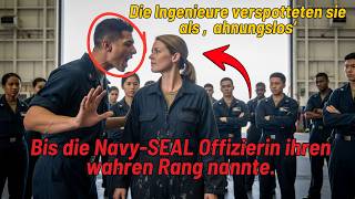 Die Ingenieure verspotteten sie als ‚ahnungslos‘ – bis die Navy SEAL Offizierin ihren wahren Rang na