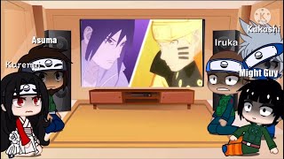 💢 TOp 5 Naruto and his friends react to naruto and sasuke and (TWO AVM)+ Bounes video 💢👉🍒