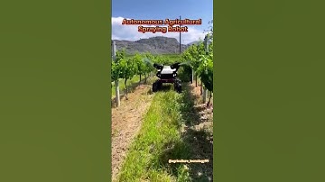 Autonomous Agricultural Spraying Robot #technology #machine #agriculturetechnology  #manufacturing