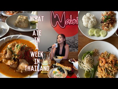 What I eat in a week in Thailand | Pattaya 🇹🇭