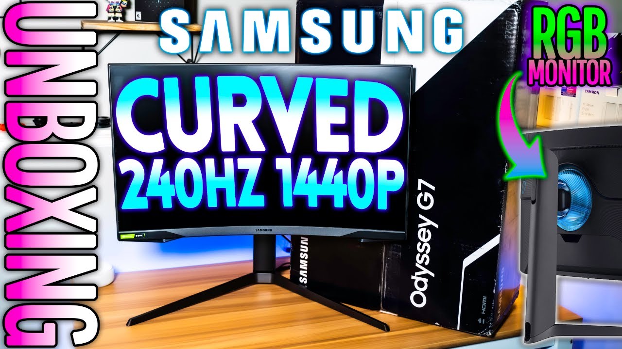 Samsung Odyssey G7 1440p 240hz Curved Gaming Monitor - Monitors