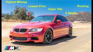 Highest Mileage Cheapest Running E92 BMW M3 6sp in the Country. Project RedHead, Part 1