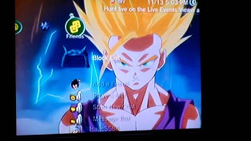 Cool Dragonball dynamic theme for the ps3