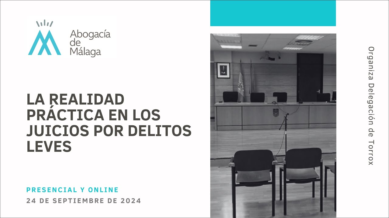 La realidad práctica en los juicios por delitos leves