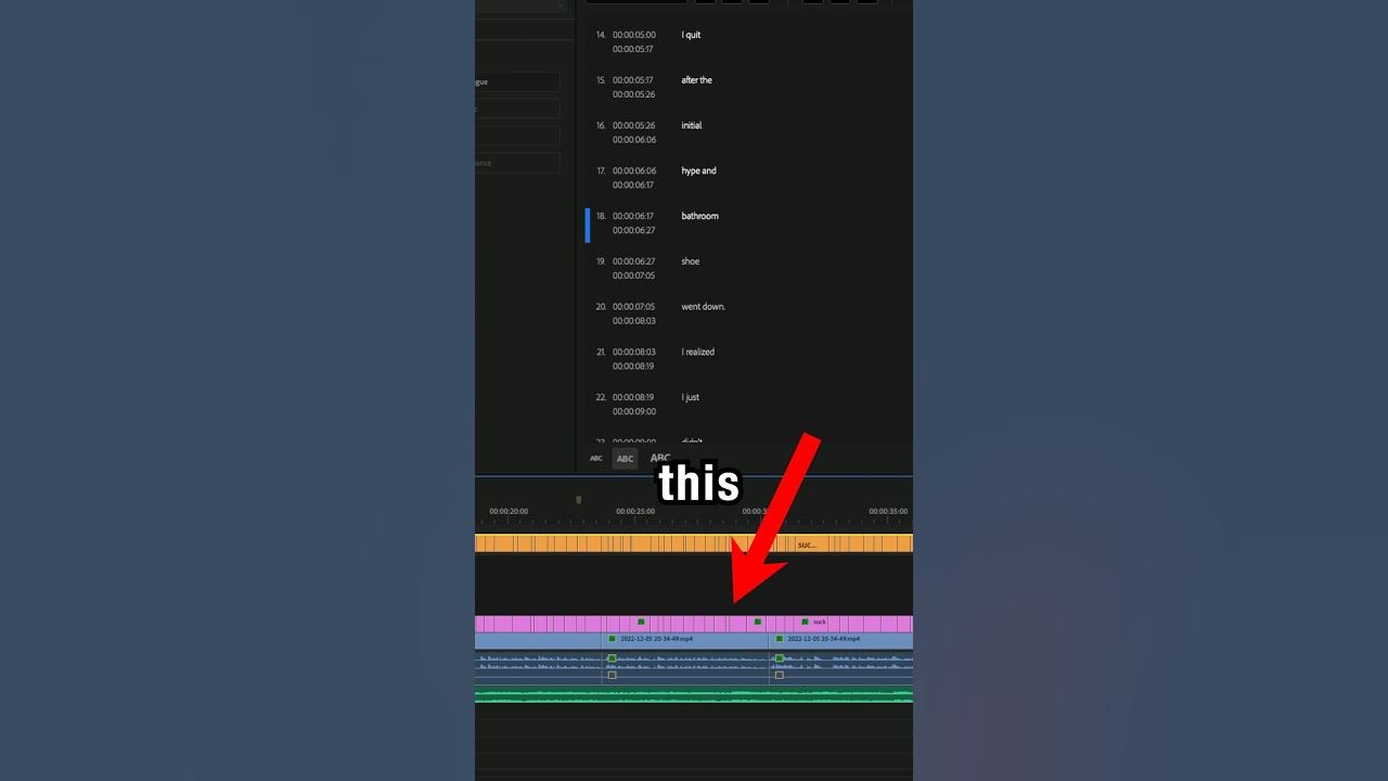 Quickest Way to Convert Captions to Text in Premiere Pro YouTube