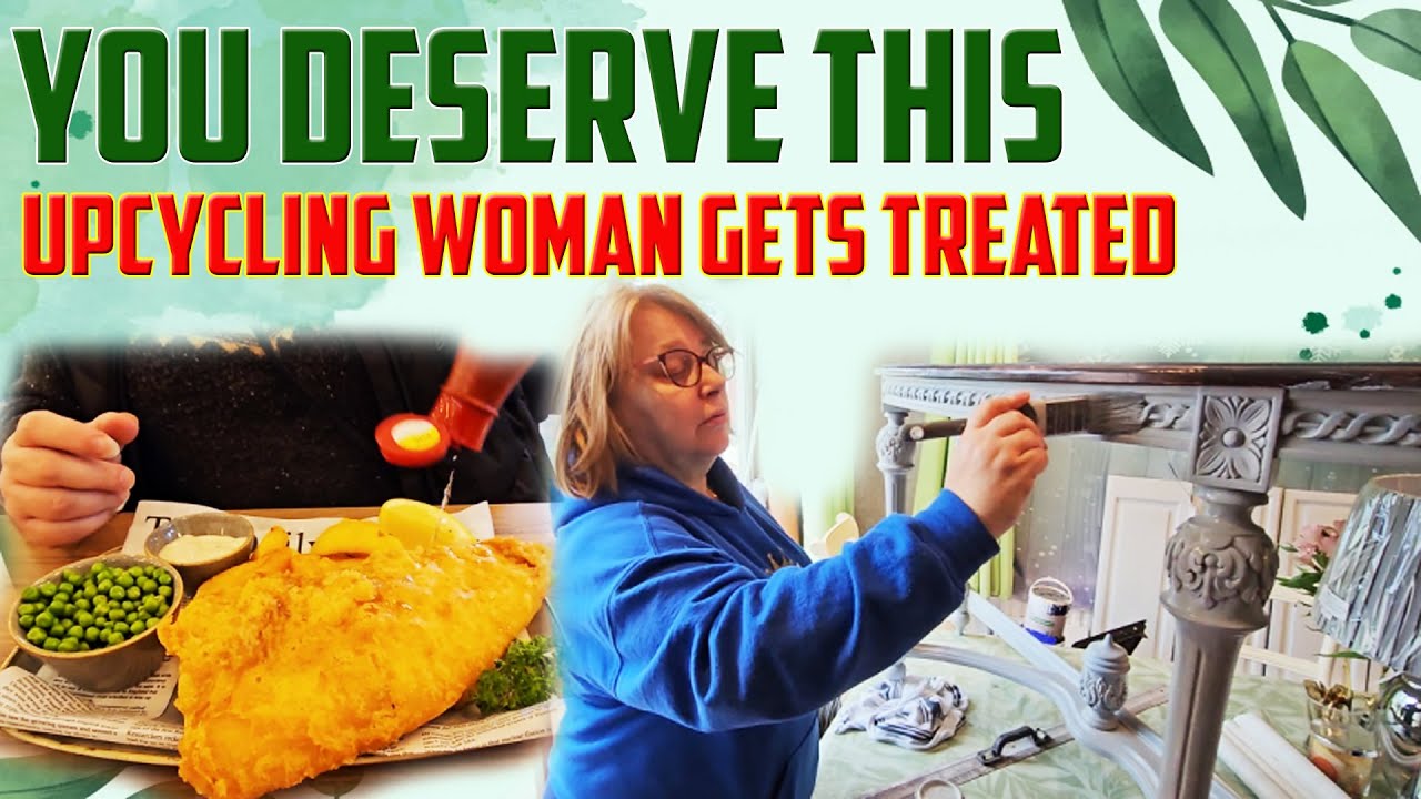 Amazing Garden Centre Fish And Chips And Sharon's Upcycling