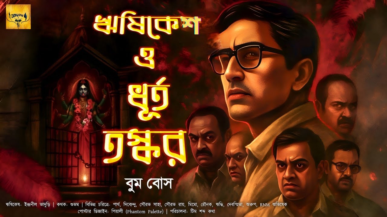 Rishikesh O Dhurto Taskar | Detective Audio Story | Sunday Suspense | Bangla Goyenda Golpo