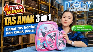 Spesial MBG! Modis Banget Guys tas import murah