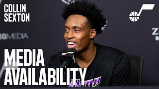 Collin Sexton 2024-25 End of Season Media Availability 🎤 | UTAH JAZZ