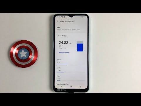 Available RAM on Vivo Y02s Android 12