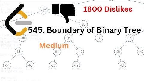 Leetcode 545 Boundary of Binary Tree(question of dislike ;))