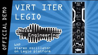 Virt Iter Legio - Stereo Oscillator In 6Hp From Noise Engineering