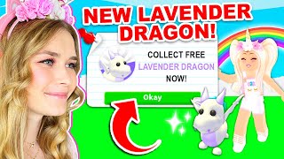 How To Get The Lavender Dragon In Adopt Me!