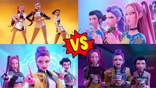 KPop Demon Hunters. VS BATTLE. Tiles Hop EDM RUSH screenshot 5