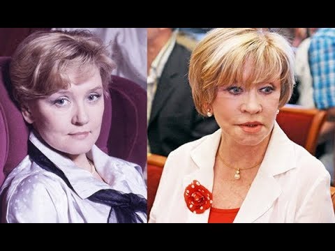 Вера алентова фото после пластики