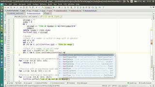 Android Kotlin Tutorial #011- Basic Syntax - Ranges
