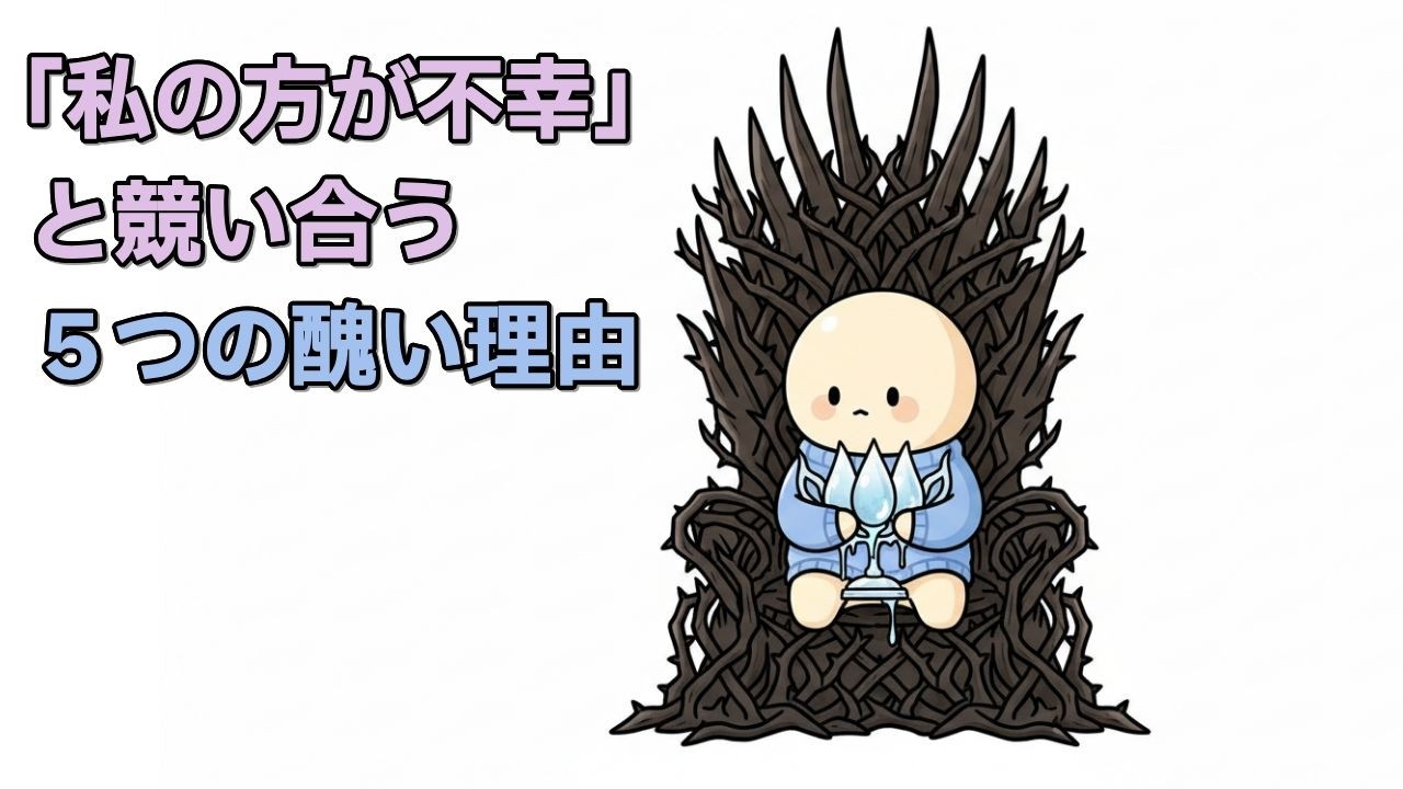 不幸を武器にする人々：なぜ彼らは「一番可哀想な人」になりたいのか？