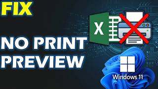 How to Fix Print Preview is not available in Excel 2026 / Printing Issue