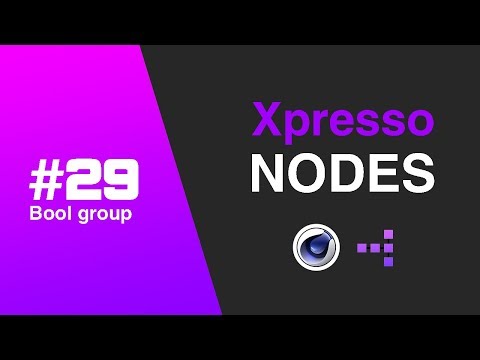 C4D Tutorial | Xpresso tag | Boole