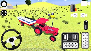 Indian Tractor Simulator Lite #3 - Mahindra Tractor Driving Funny Gameplay - Android & IOS Gameplay screenshot 4