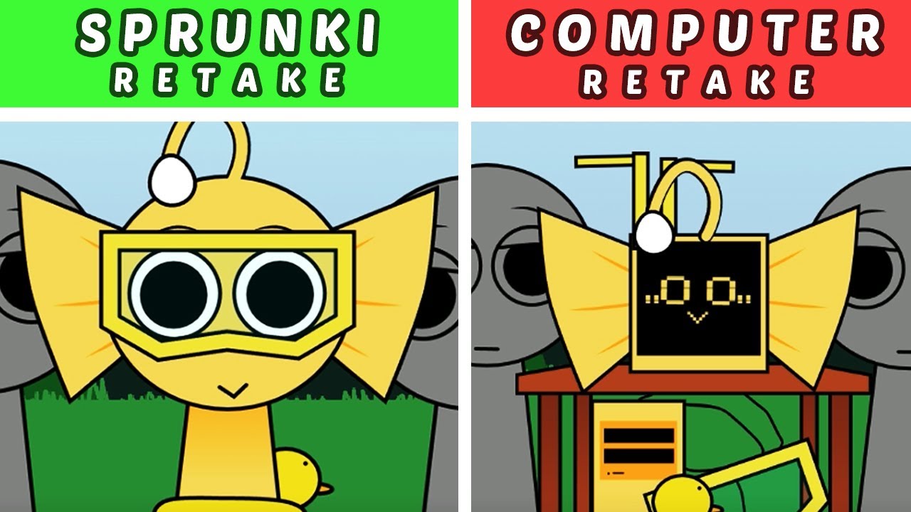 Incredibox Sprunki: Retake, But Everyone Is Mr. Fun Computer (New Mod ...