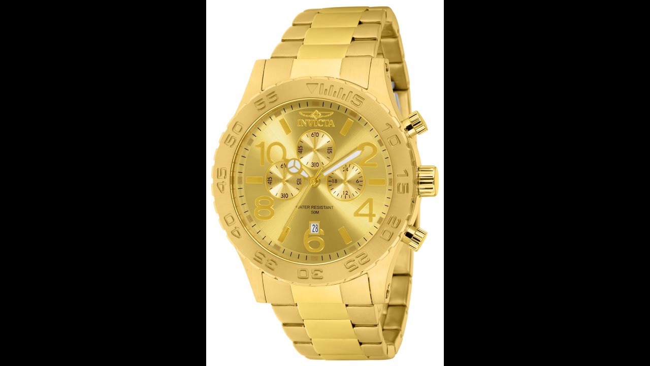 Invicta Specialty 1270 quartz Dameshorloge - 50mm by Collectorshop24.eu -  YouTube