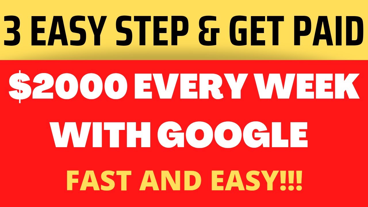 Earn $20,000+ From Searching Google (Make Money From Google Search 2022)