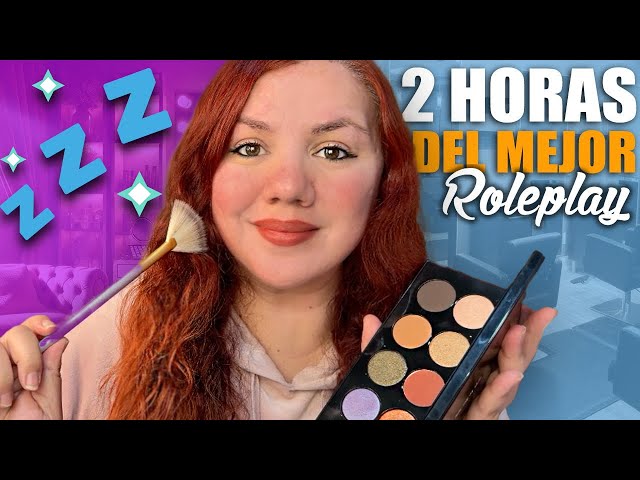 🌙 ASMR Español 2 HORAS de los Mejores Roleplay ASMR del Año para DORMIR