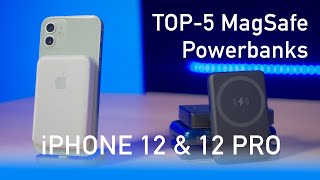 TOP-5 MagSafe Powerbanks tested with iPhone 12 and 12 Pro