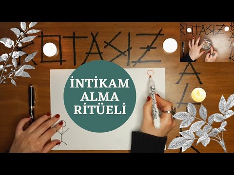 İNTİKAM ALMA RİTÜELİ / HAKSIZLIK YAPANDAN İNTİKAM AL RİTÜEL