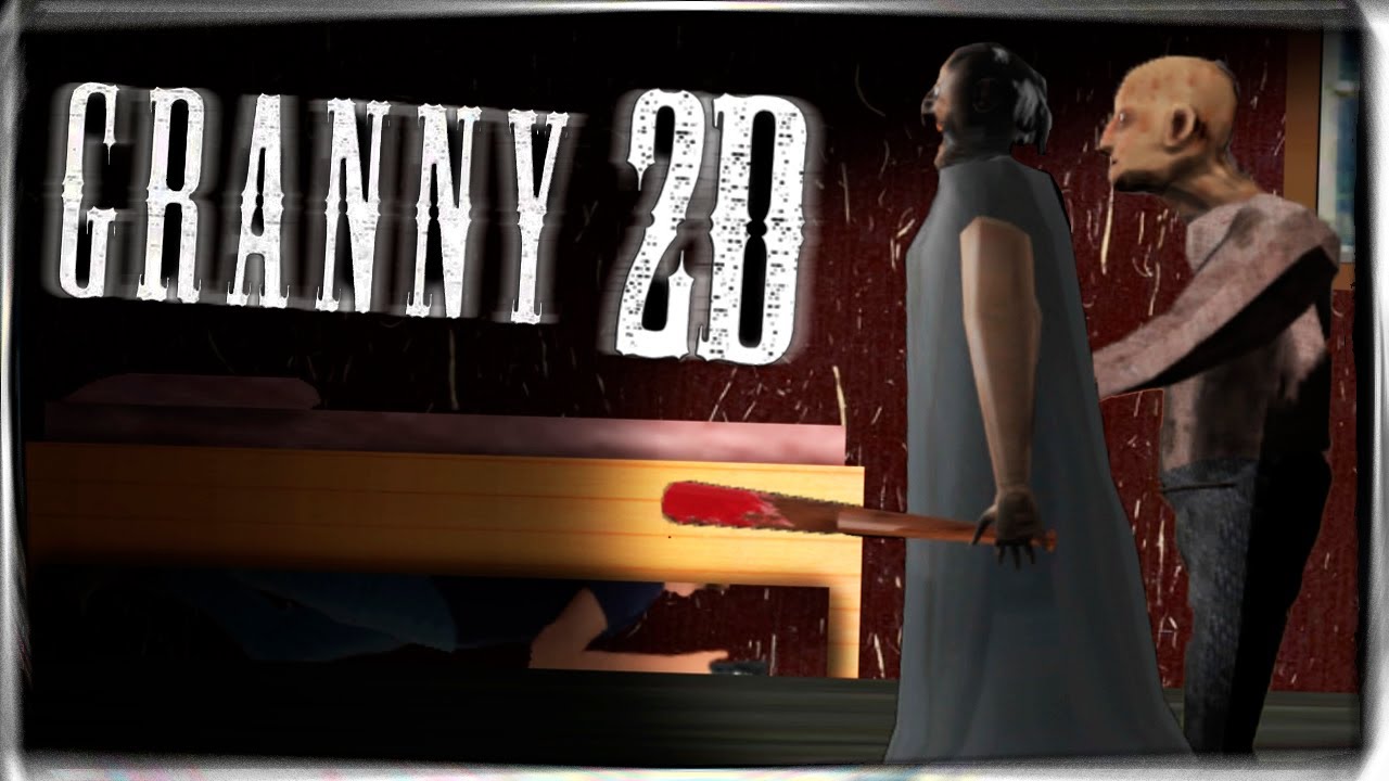 БАБКА И ДЕДКА ТЕПЕРЬ В 2D! ОБЗОР! ◉ GRANNY 2D