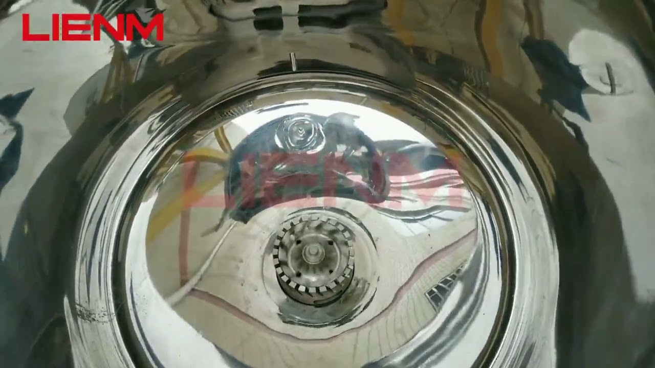 LIENM 150L vacuum emulsifier homogenizer mixing tank for lotion cream cosmetic