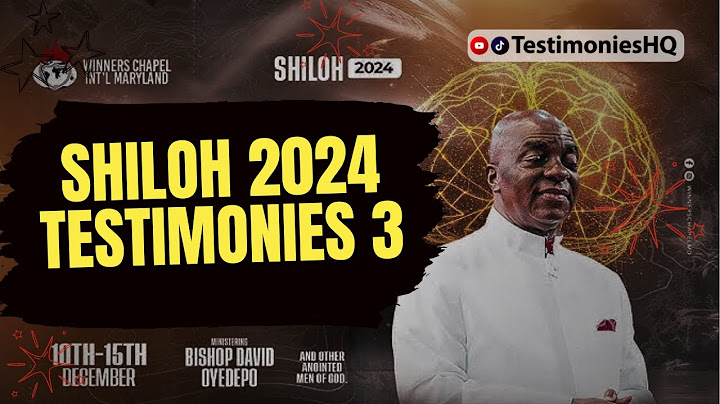 SHILOH 2024 TESTIMONIES DAY 2: ENCOUNTER NIGHT | EVER WINNING WISDOM | DECEMBER 11, 2024