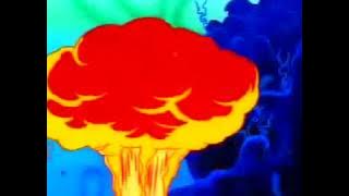 Spongebob - Squidward Falls Off Cliff While Riding Bike (Slow Motion)