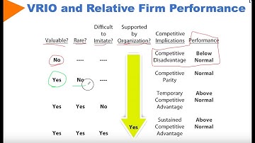VRIO Analysis and Relative Firm Performance