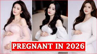 Top 15 C-Drama Actress Who Are Hiding Their Pregnancy - Zhao Lusi, Shen Yue &amp; Bai Lu