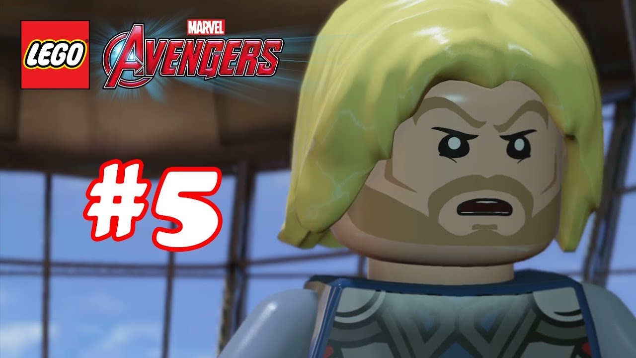 LEGO Marvel's Avengers (Game Walkthrough Part 5) - Chaos on the Helicarrier  - YouTube