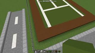 Minecraft Tennis Sahasi Yapimi