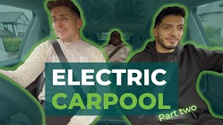 Fulham Fc Captain Tom Cairney Drives Raúl Jiménez And Calvin Bey In A Tesla Model Y