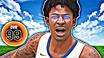 *NEW* BEST JA MORANT BUILD ON NBA 2K21 CURRENT GEN !!!