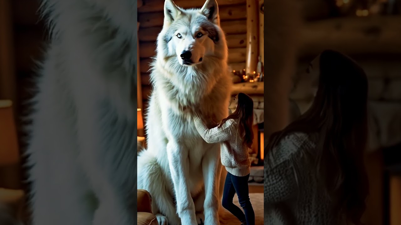 When a Giant Wolf Becomes Your Friend 🐺❤️ | Realistic Fantasy Short | World Toonista 