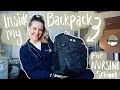 What's Inside my Nursing School Backpack...what you actually need for school!