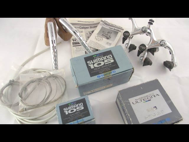Shimano 105 / 600 Ultegra Vintage Components. Old School Groupset