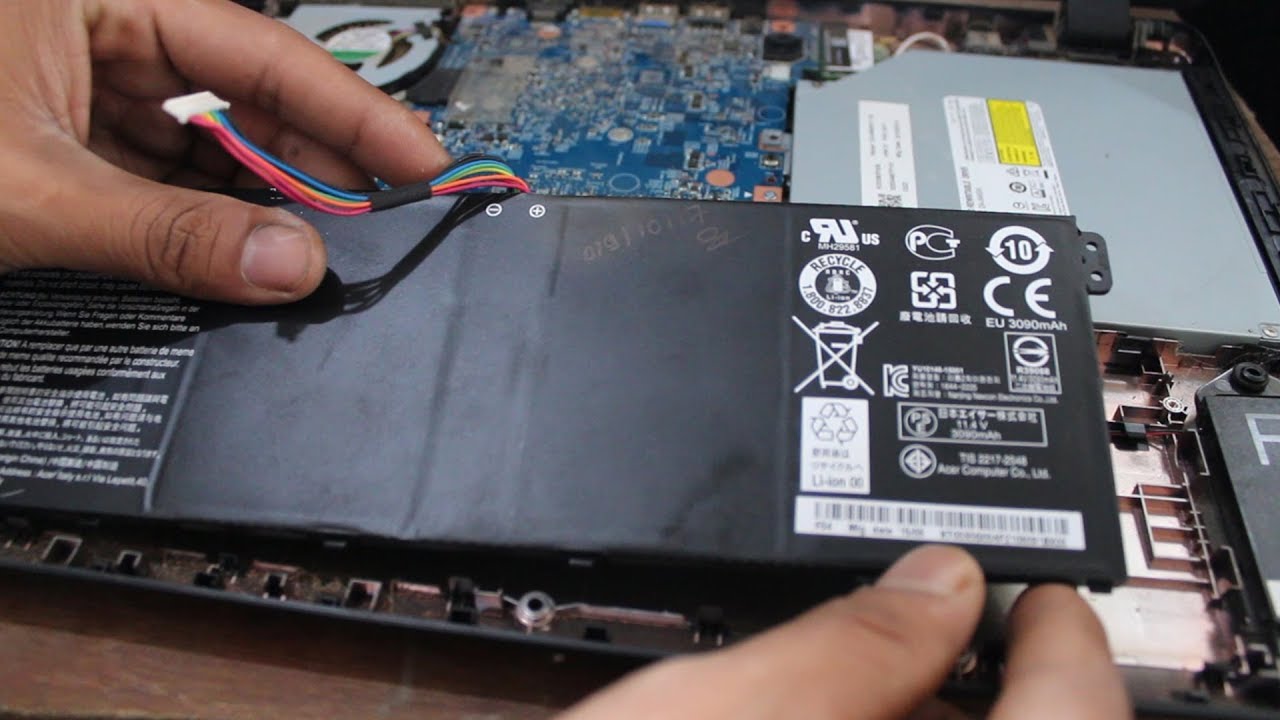 Acer Internal Battery Replacement |ES 15 and All Model Laptos