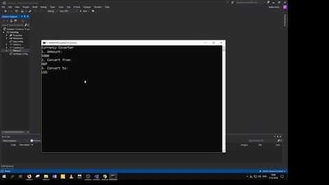 Currency Converter - C#