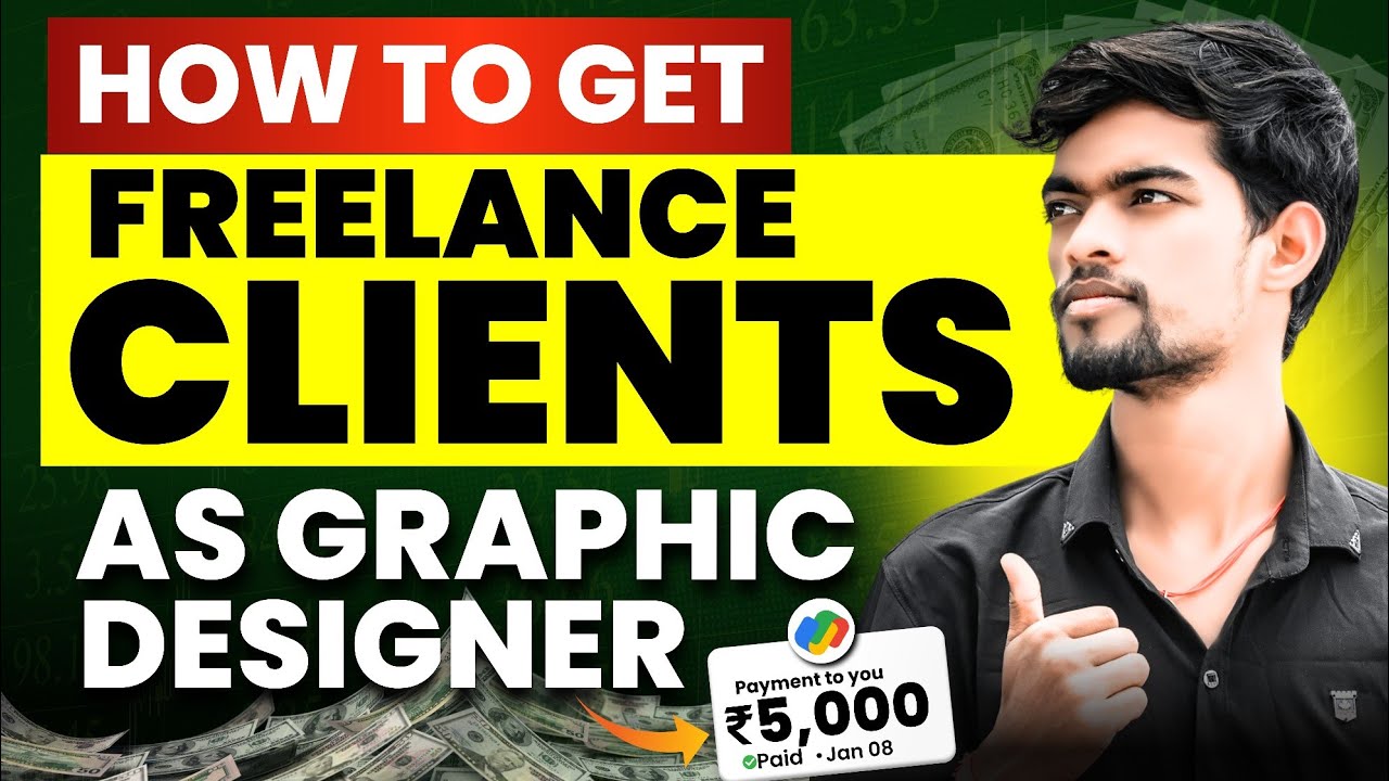 How to get Freelance Clients as a Graphic Designer.. [ New Way ] - YouTube