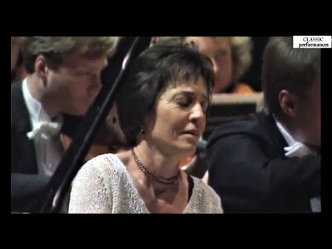 Maria João Pires plays CHOPIN PIANO CONCERTO # 1 in E minor- Emmanuel Krivine