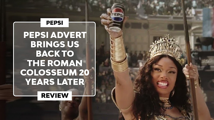 ▷ PEPSI ADVERT BRINGS US BACK TO THE ROMAN COLISEUM | "Make Your Gameday Epic" [2024] - Review